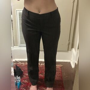 Ann Taylor Black Petite Trousers